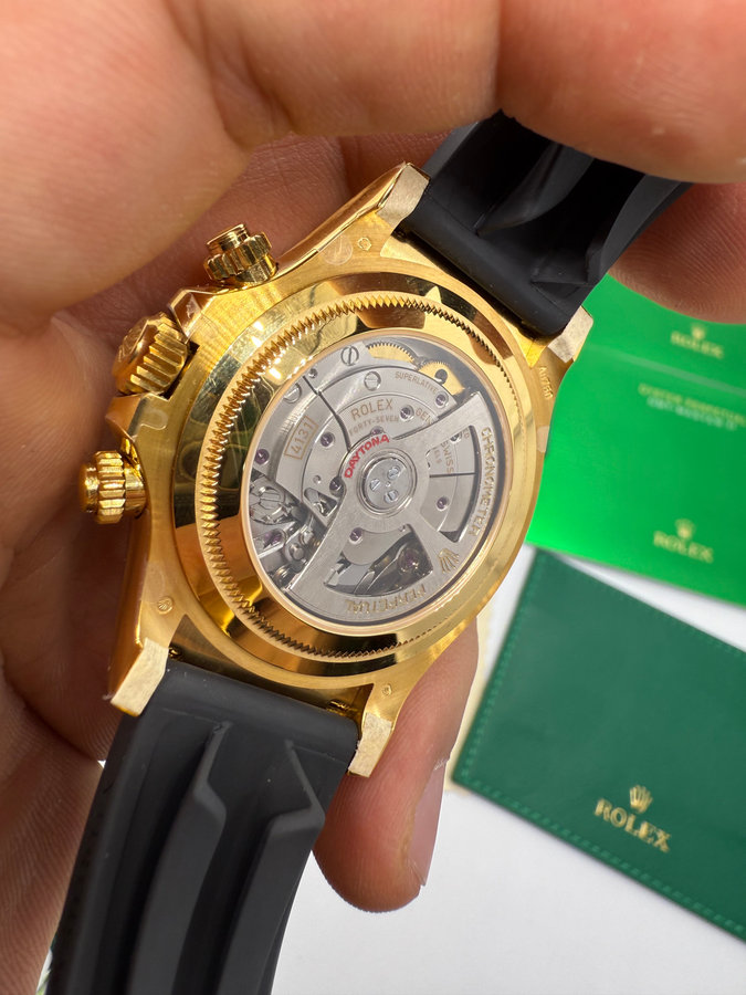 Rolex Daytona Black/Gold — vista 5
