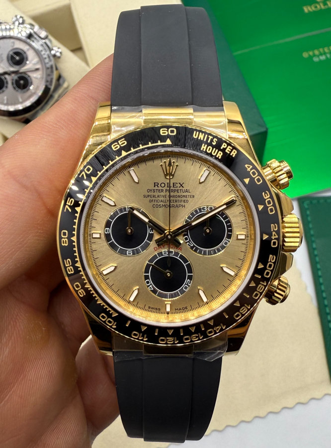 Rolex Daytona Black/Gold — vista 2