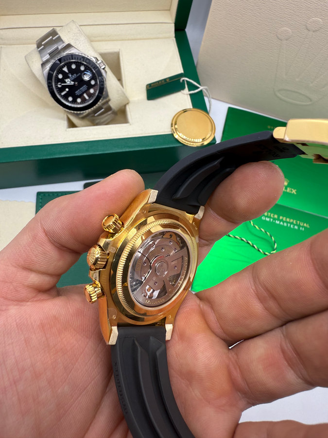 Rolex Daytona Black/Gold — vista 5