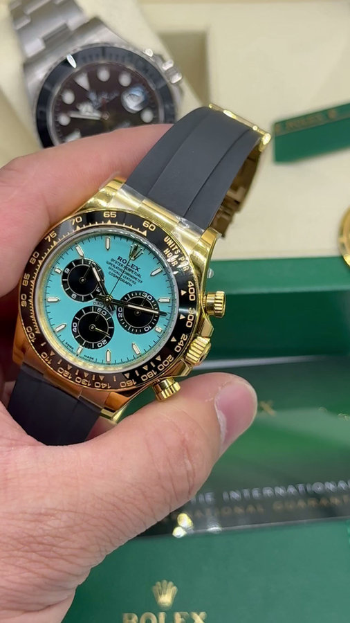 Rolex Daytona Black/Gold — vista 6