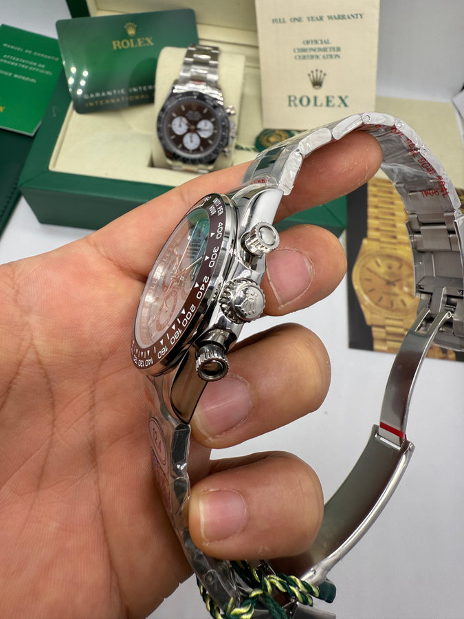 Rolex Daytona Oyster Aço — vista 3
