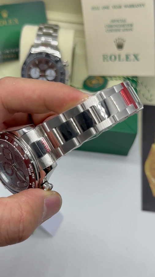 Rolex Daytona Oyster Aço — vista 6