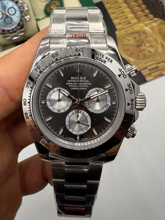 Rolex Daytona Oyster Aço — vista 2