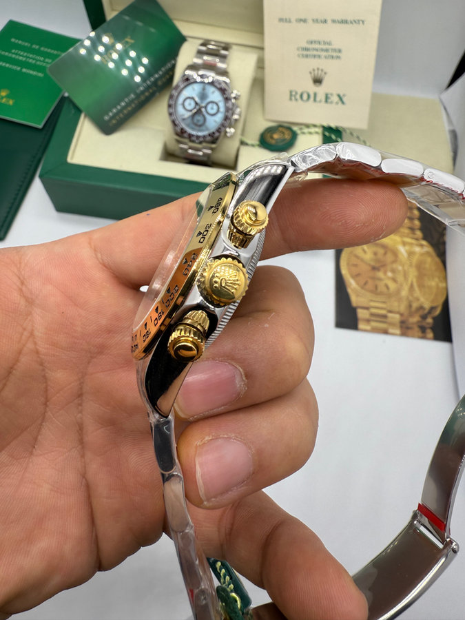 Rolex Daytona Oyster Aço/Ouro* — vista 2