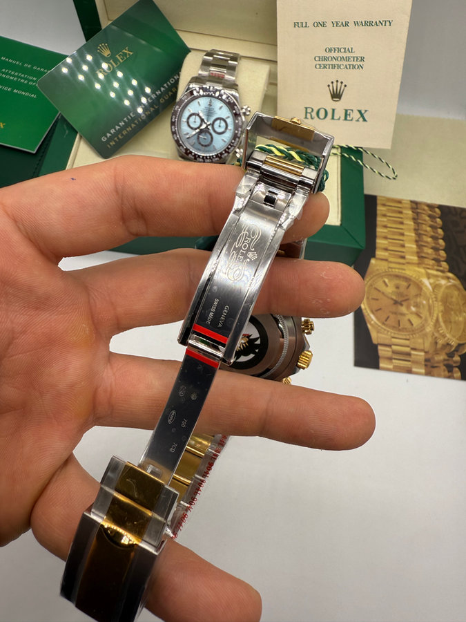 Rolex Daytona Oyster Aço/Ouro* — vista 3