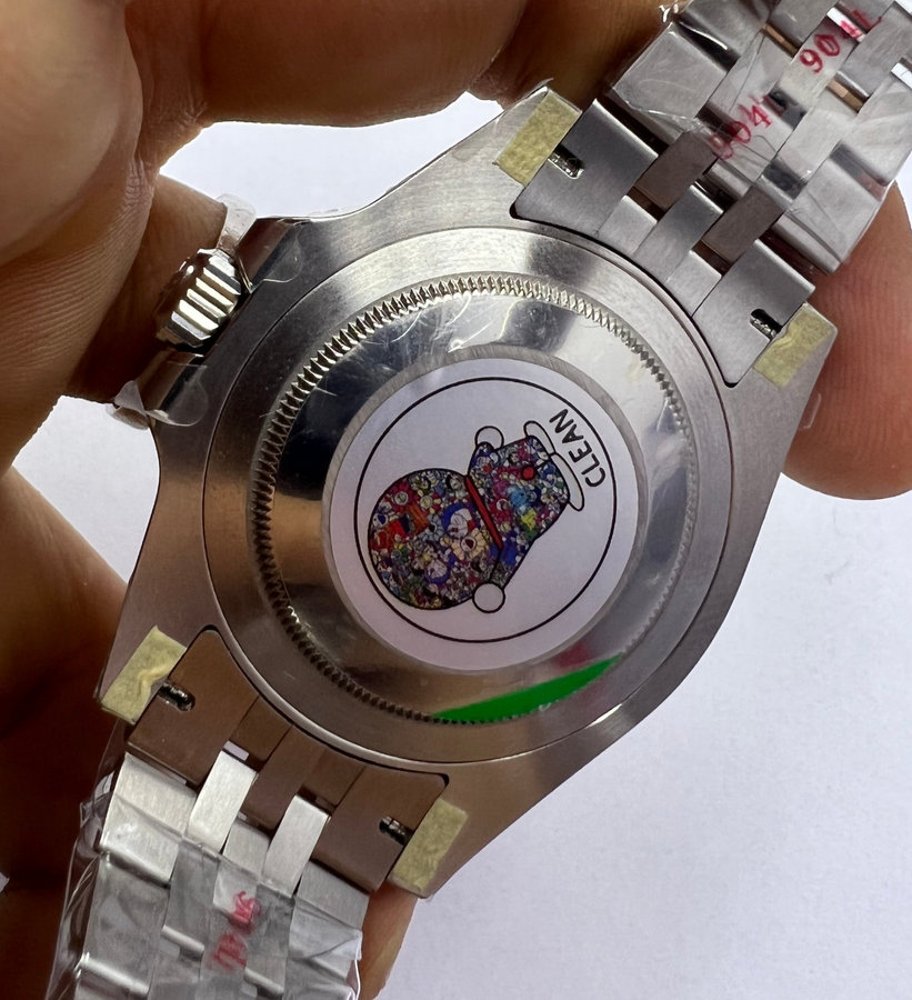 Rolex GMT Master II - Aço - SPRITE - Jubilee - CLONE CLEAN — vista 4