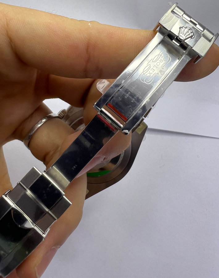 Rolex GMT Master II - Aço - SPRITE - Jubilee - CLONE CLEAN — vista 5