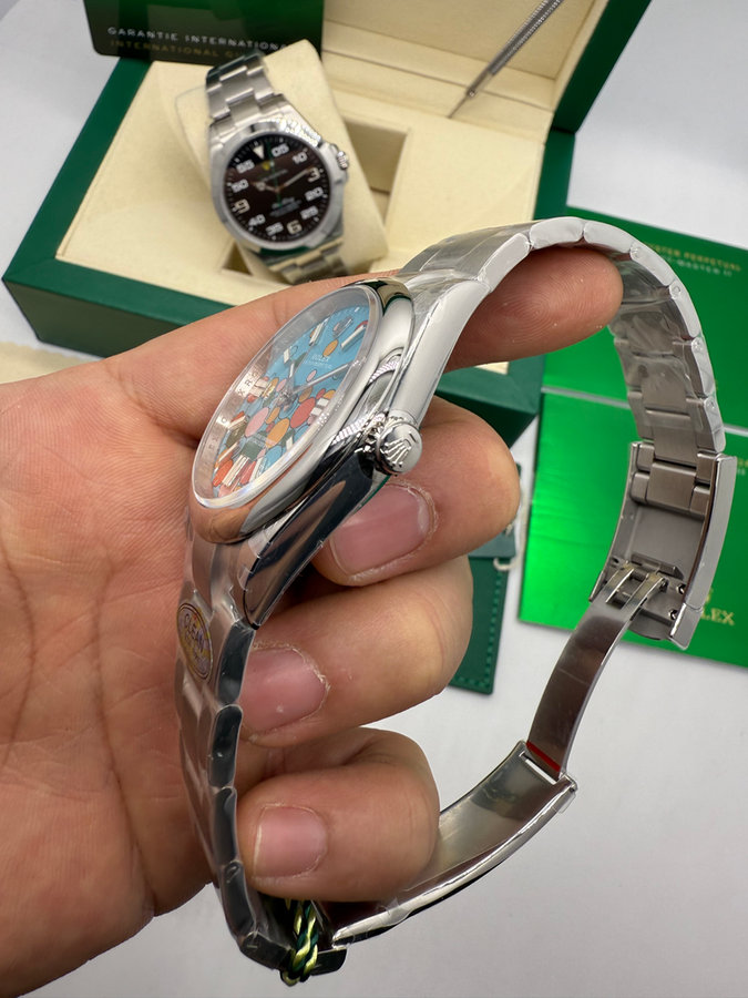 Rolex Oyster Perpetual Celebration Aço — vista 3