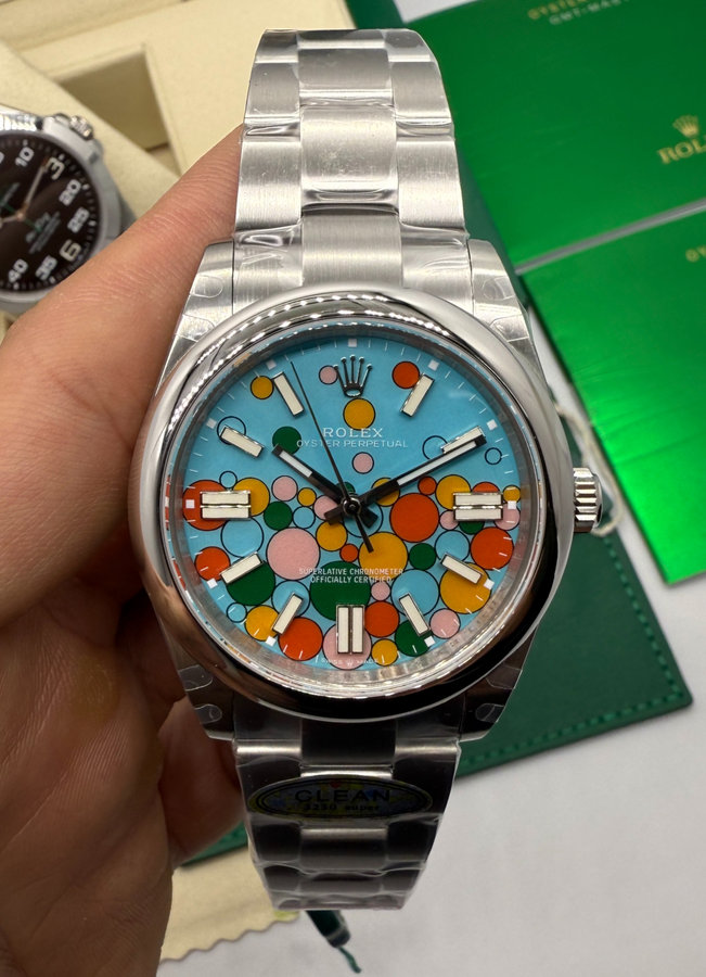 Rolex Oyster Perpetual Celebration Aço — vista 2