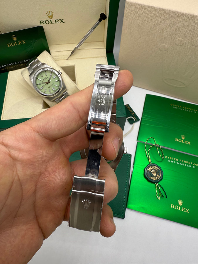 Rolex Oyster Perpetual Oystersteel — vista 4