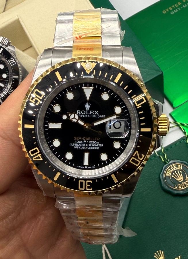 Rolex Sea-Dweller Aço/Ouro — vista 2