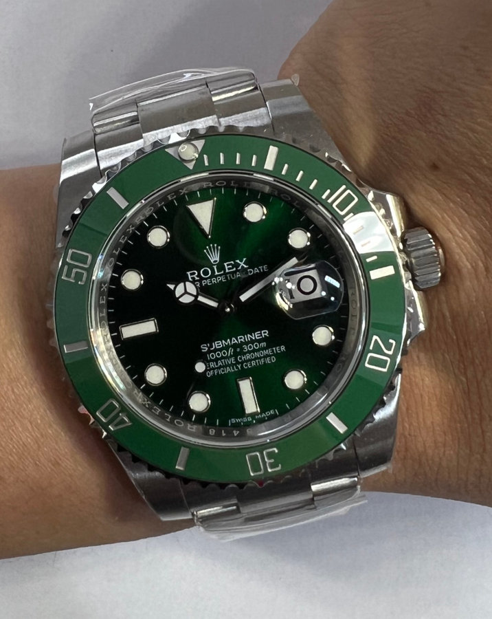 Rolex Submariner Date Aço Hulk, — vista 2