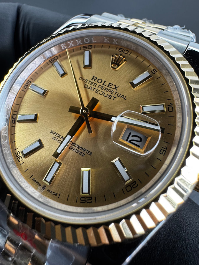 Rolex DateJust 41/36 — vista 5