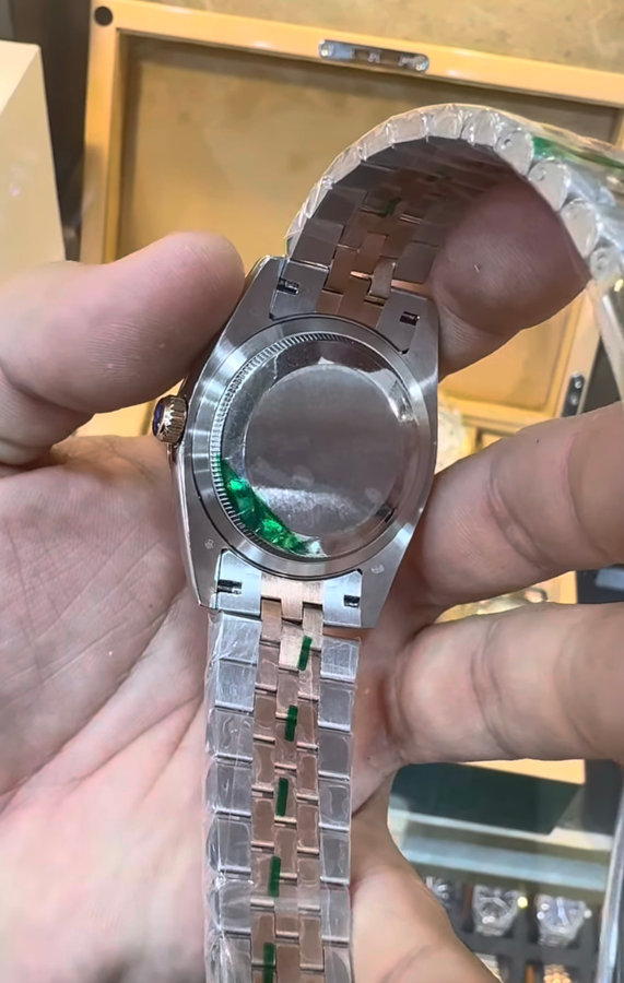 Rolex Datejust Wimbledon Aço/Rose, — vista 4