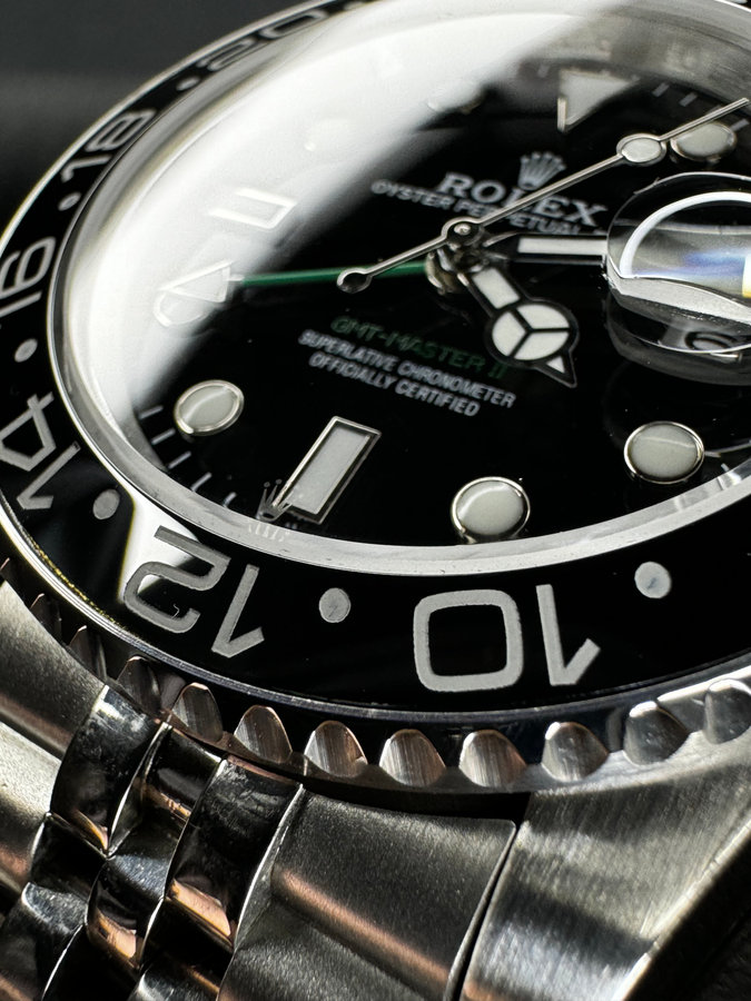 Rolex GMT Master ll Pulseira Jubilee — vista 2