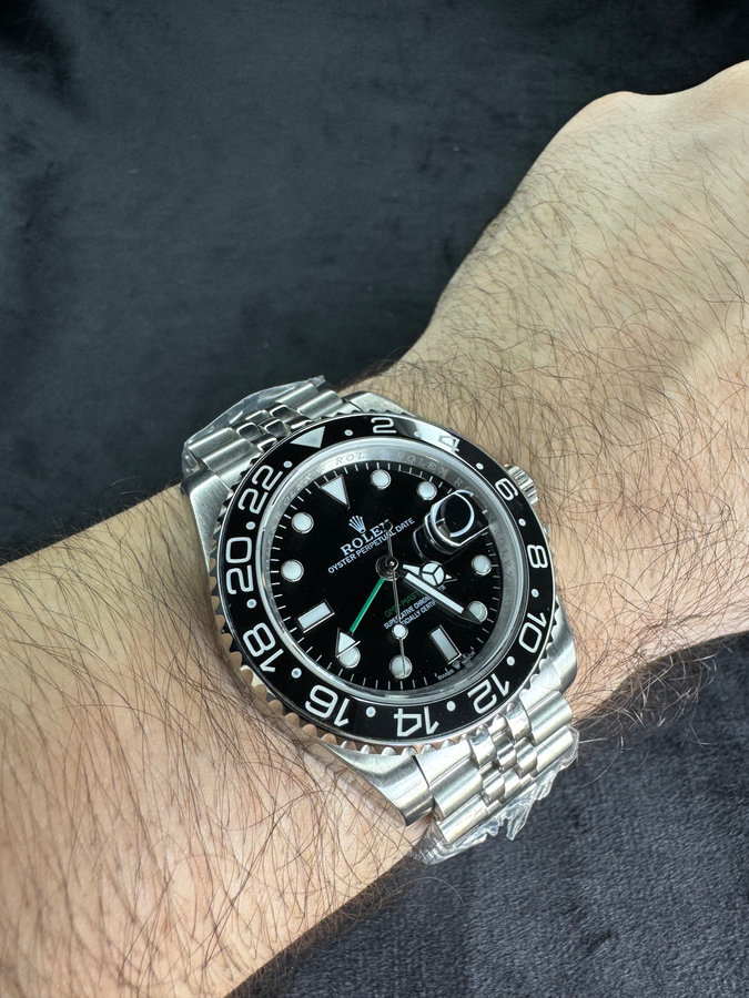 Rolex GMT Master ll Pulseira Jubilee — vista 5