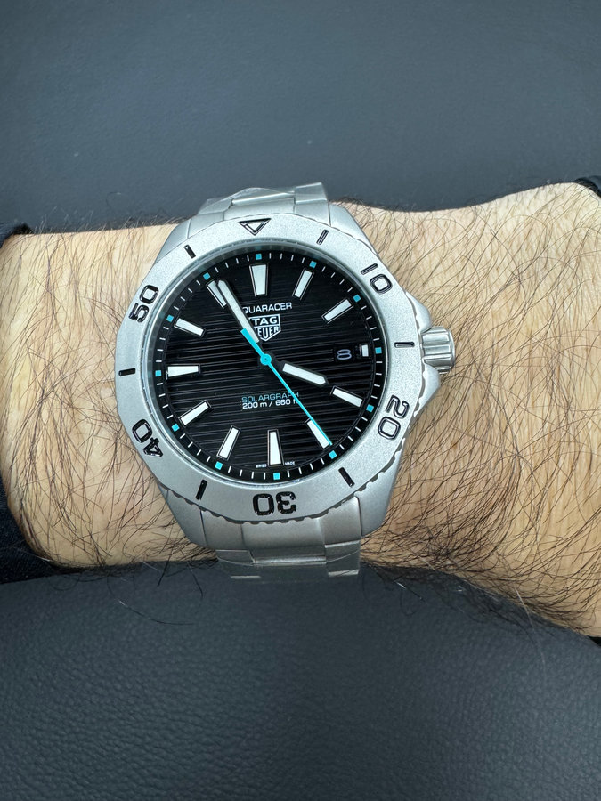 TAG Heuer Aquarecer 300 Solargraph Aço - — vista 4