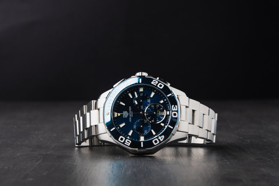 TAG Heuer Aquarecer Aço — vista 2
