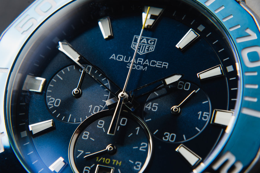 TAG Heuer Aquarecer Aço — vista 3