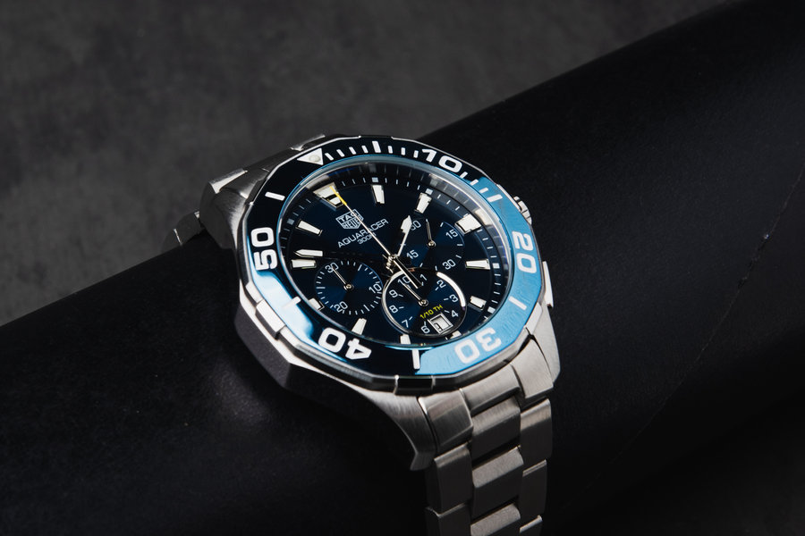 TAG Heuer Aquarecer Aço — vista 5