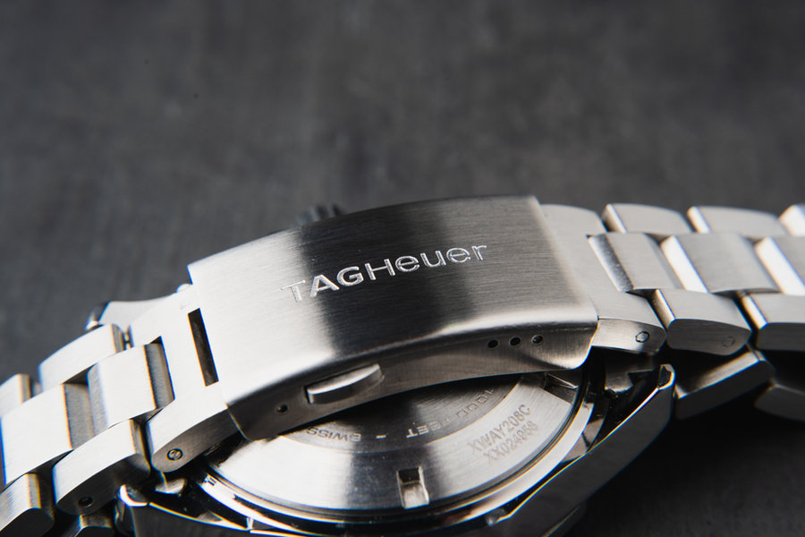 TAG Heuer Aquarecer Aço — vista 9