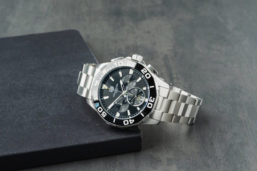 TAG Heuer Aquarecer Aço — vista 3