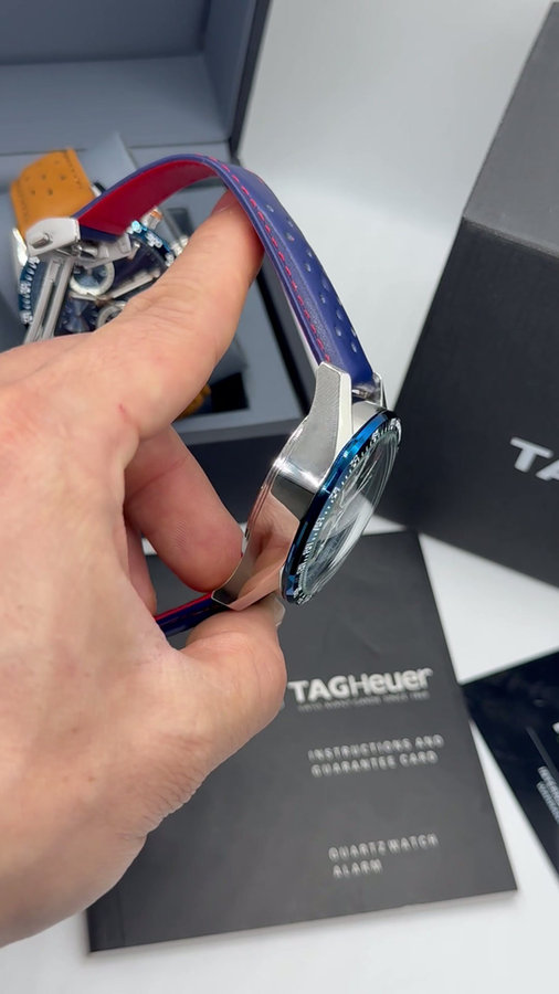 TAG Heuer Carrera Aço Calibre S, Chronograph Eletrônico, — vista 5