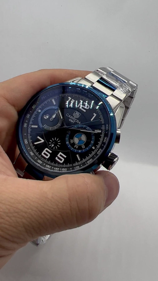 TAG Heuer Carrera BMW Aço — vista 5