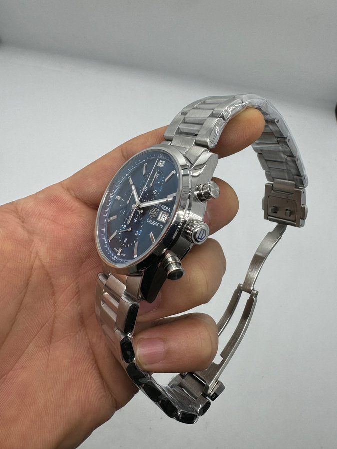 TAG Heuer Carrera Calibre 16, Chronograph Eletrônico, — vista 2
