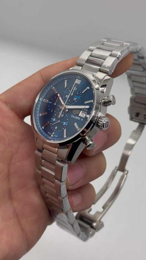 TAG Heuer Carrera Calibre 16, Chronograph Eletrônico, — vista 4