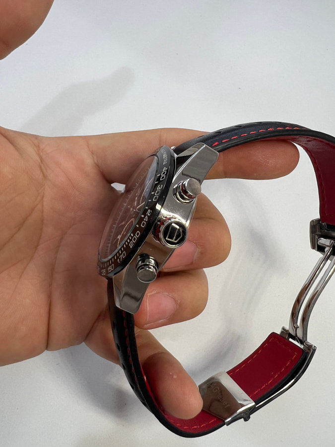 TAG Heuer Carrera Calibre S, Chronograph Eletrônico, — vista 2