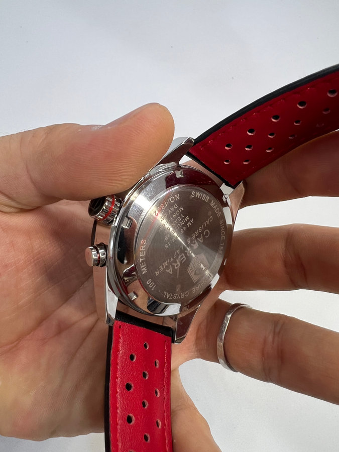 TAG Heuer Carrera Calibre S, Chronograph Eletrônico, — vista 4