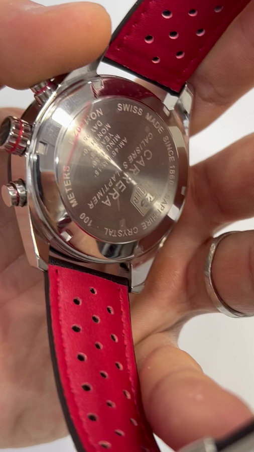 TAG Heuer Carrera Calibre S, Chronograph Eletrônico, — vista 5