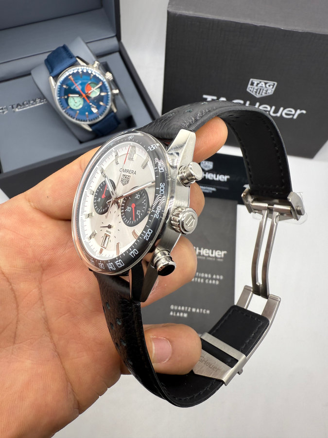 TAG Heuer Carrera Chronograph Aço — vista 2