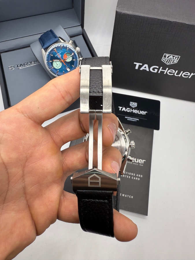 TAG Heuer Carrera Chronograph Aço — vista 3