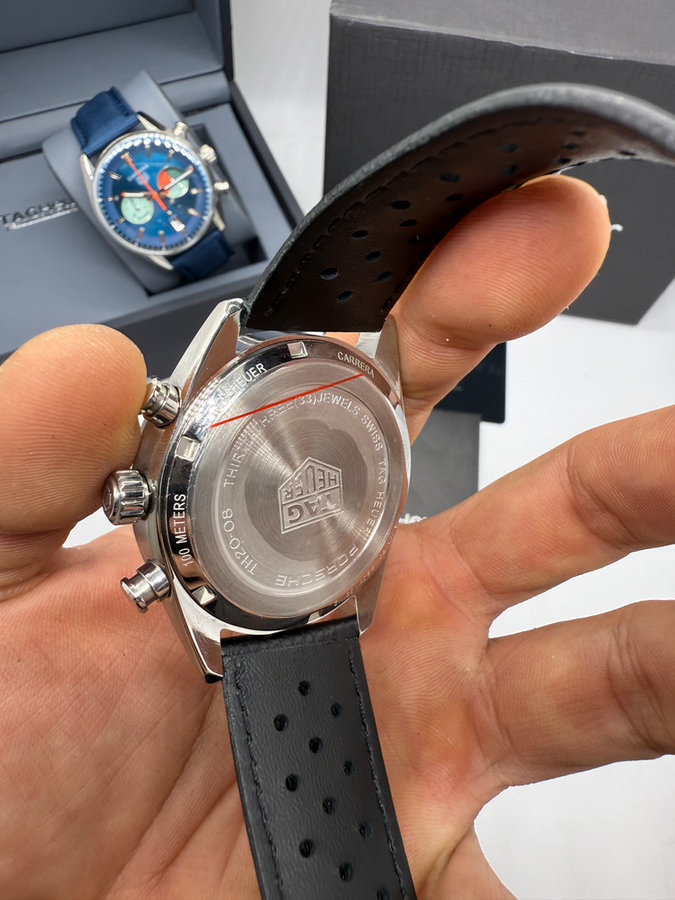 TAG Heuer Carrera Chronograph Aço — vista 4