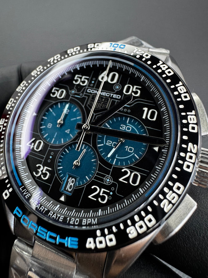 TAG Heuer Carrera Chronograph x Porsche, Aço — vista 3