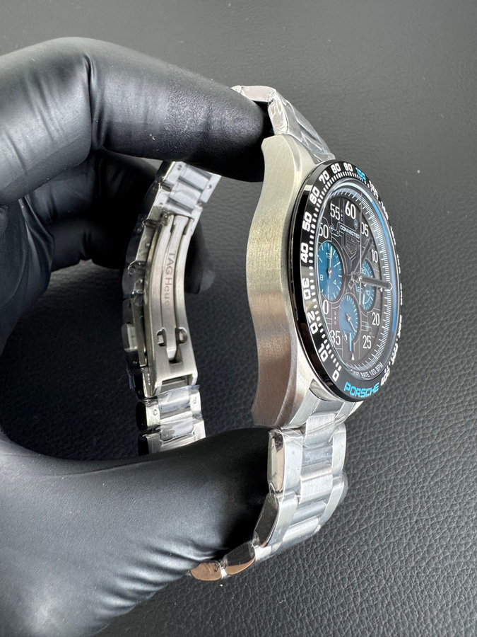 TAG Heuer Carrera Chronograph x Porsche, Aço — vista 4