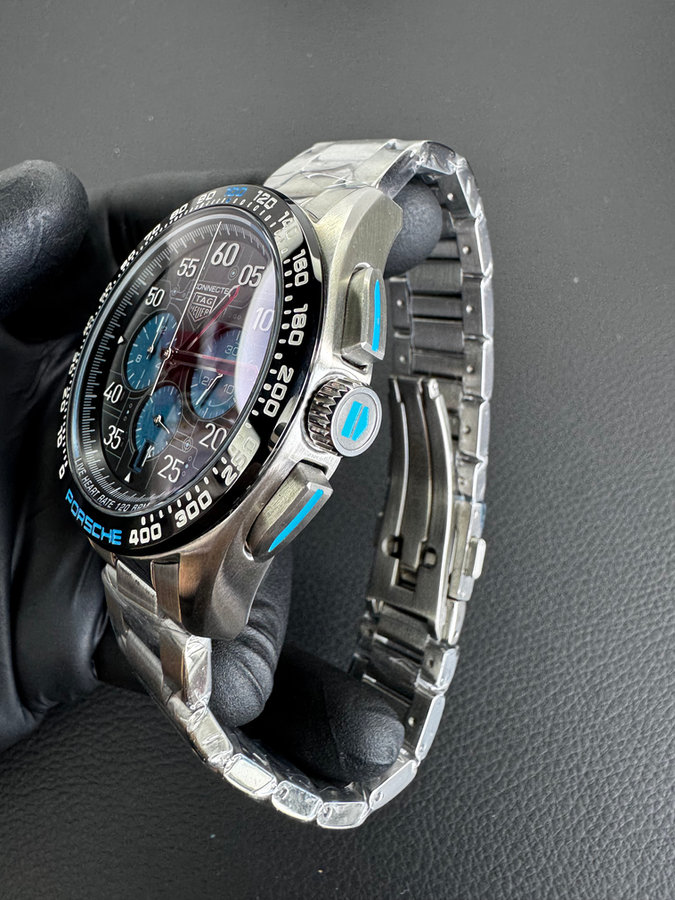 TAG Heuer Carrera Chronograph x Porsche, Aço — vista 5