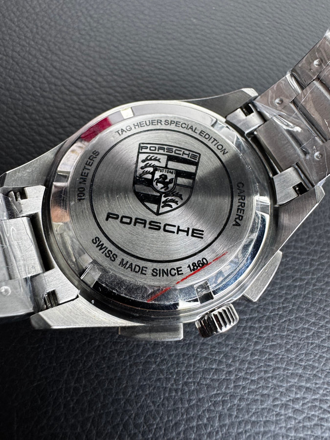 TAG Heuer Carrera Chronograph x Porsche, Aço — vista 9