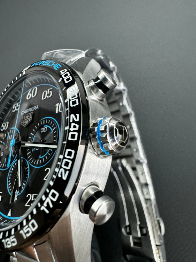 TAG Heuer Carrera Chronograph x Porsche, Aço — vista 4