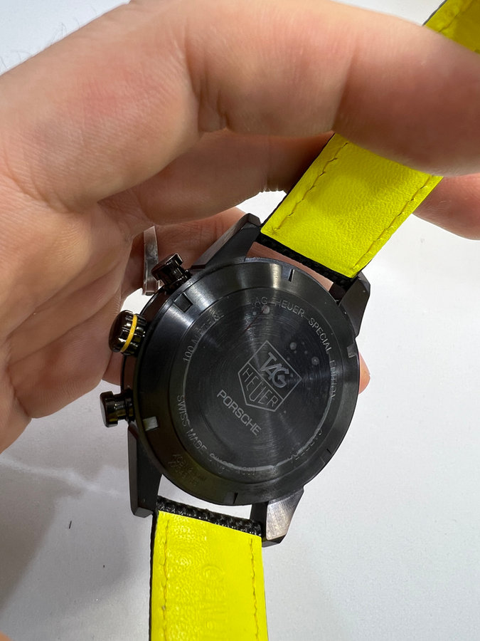TAG Heuer Carrera Chronograph x Porsche, Aço — vista 4