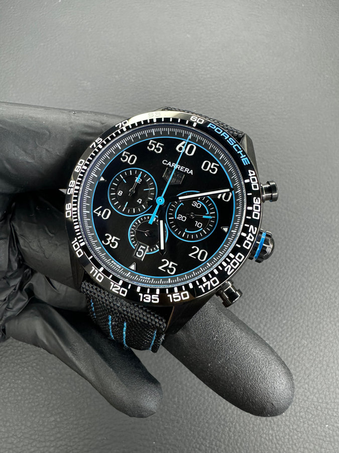 TAG Heuer Carrera Chronograph x Porsche, Aço — vista 3