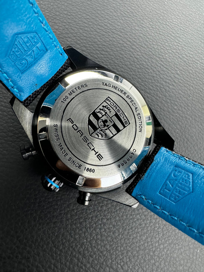TAG Heuer Carrera Chronograph x Porsche, Aço — vista 7