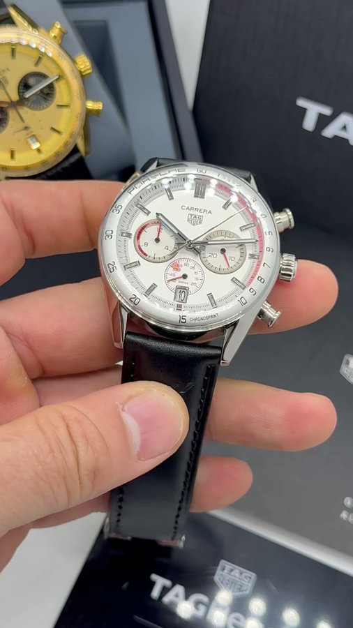 TAG Heuer Carrera Chronosprint x Porsche - Aço — vista 5
