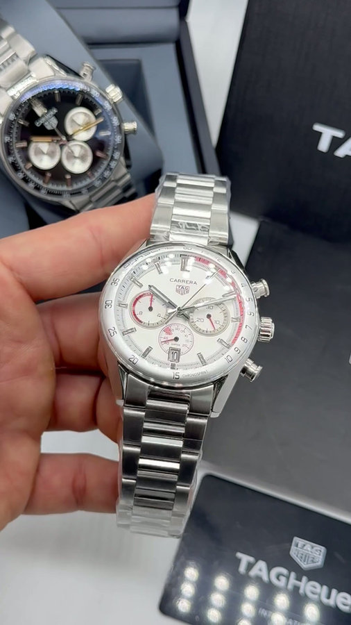 TAG Heuer Carrera Chronosprint x Porsche - Aço — vista 5