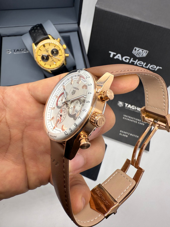 TAG Heuer Carrera Chronosprint x Porsche - Aço/Rose — vista 2
