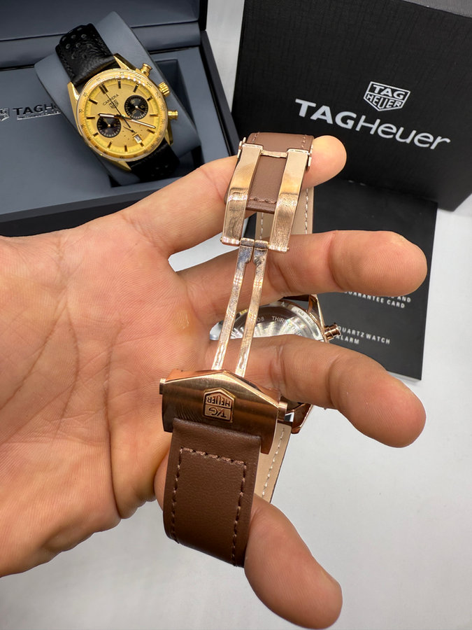 TAG Heuer Carrera Chronosprint x Porsche - Aço/Rose — vista 3