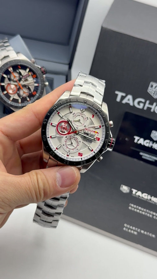 TAG Heuer Carrera RedBull Aço — vista 5