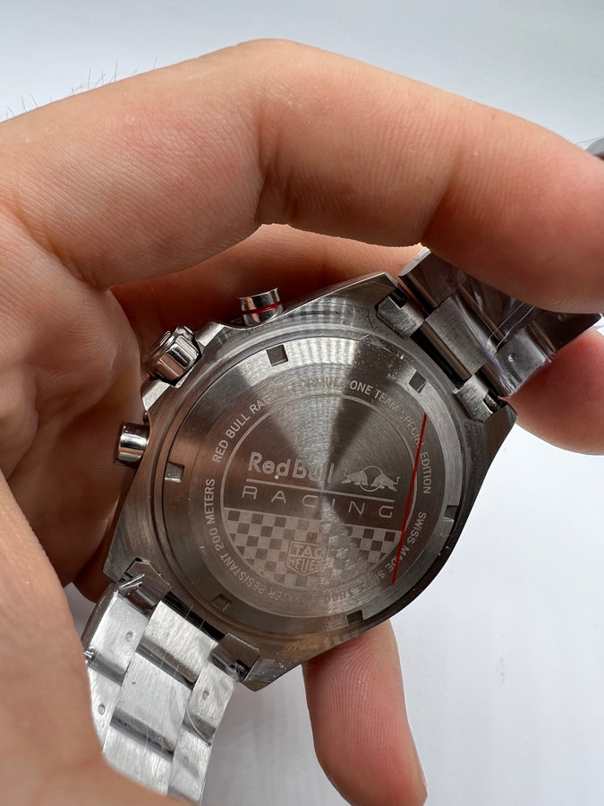 TAG Heuer Carrera RedBull Racing Aço — vista 4